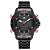 Relógio Masculino Weide AnaDigi WH-6910 - Preto e Vermelho - Imagem 1