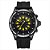 Relógio Masculino Weide Analógico WH-7308 - Preto e Amarelo - Imagem 1