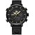 Relógio Masculino Weide AnaDigi WH-6106 - Preto e Amarelo - Imagem 1