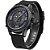 Relógio Masculino Weide AnaDigi WH-6306 - Preto e Azul - Imagem 2