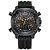 Relógio Masculino Weide AnaDigi WH-5208 - Preto e Laranja - Imagem 1
