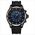 Relógio Masculino Weide Analógico WH-7308 - Preto e Azul - Imagem 1