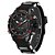 Relógio Masculino Weide AnaDigi WH-6910 - Preto e Vermelho - Imagem 2