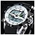 Relógio Masculino Shark AnaDigi DS006I - Preto e Branco - Imagem 3