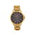 Relógio Masculino Tuguir Analógico TG100 Dourado e Preto - Imagem 1