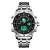 Relógio Masculino Weide AnaDigi WH6906 Prata e Preto - Imagem 1