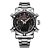 Relógio Masculino Weide AnaDigi WH5205 Prata e Preto - Imagem 1