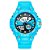 Relógio Masculino Weide AnaDigi WA3J8010 - Azul Claro - Imagem 1