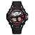 Relógio Masculino Weide AnaDigi WA3J8010 - Preto e Vermelho - Imagem 1