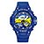 Relógio Masculino Weide AnaDigi WA3J8010 - Azul e Amarelo - Imagem 1