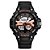 Relógio Masculino Weide AnaDigi WA3J8010 - Preto e Rosê - Imagem 1