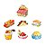Bloco De Montar Set Comidinhas De Restaurante Build E Fun Comidinhas 35017 (Kit C/ 6 Caixas) - Imagem 5