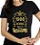 Camiseta Personalizada Preta Quarenta Cinquenta Anos Sendo Incrível Dourada - Informe o Ano e Idade - Imagem 2