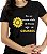 Camiseta Personalizada Preta Em Um Mundo Cheio de Rosas Seja um Girassol - Imagem 1