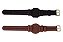 PULSEIRA BASE GLOBINHO Nº18 E 20MM PRETA E MARROM COD:2549 - Imagem 1
