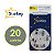 Starkey 120 unidades - Modelo P10 / PR70 - Baterias Para Aparelho Auditivo - Imagem 1