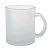 Caneca de Vidro Jateado para Sublimação - Imagem 1