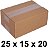 Caixas de Papelao Correio 25 x 15 x 20 cm Mercado Envios Sedex Tipo 02 Ecommerce Loja Virtual - Imagem 1