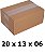 Caixas de Papelao Correio 20 x 13 x 06 cm Mercado Envios Sedex Tipo 02 Ecommerce 20 13 06 me Loja Virtual - Imagem 1