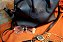 Bolsa de Viagem Feminina Baú Mala de Mão Preta New Trendy - Imagem 7