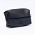 Necessaire Feminina Preta Couro Sintético Zíper New Trendy - Imagem 1