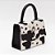 Bolsa Feminina Transversal Animal Print Estampa Manchas Pretas - Imagem 1