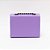 Bolsa Feminina Festa  com Alça Corrente Transversal Lilas - Imagem 4