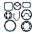 Kit de Juntas MSV 20 MAX 830.0776-0 - ORIGINAL - Imagem 1