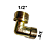 Cotovelo Da Serpentina Compressor Motomil Mam 8.7 - 3/8" X 1/2" - Imagem 3