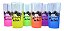 90 Copos Longdrink 320ml Personalizados Frent/vers Degrade - Imagem 1