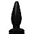 Plug Anal - Cone - 11 x 3,5cm - Preto - Imagem 1