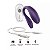 Vibrador para casais - We-Vibe Unite - Recarregável - Controle Remoto - Roxo - Imagem 4