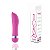 Vibrador Golfinho - Aveludado - Multivelocidade Rosa - Imagem 2