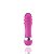 Vibrador Ponto G Anéis Massageadores Aveludado Multivelocidade Rosa - Imagem 1