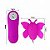 Vibrador Bullet Mini Love Borboleta 12 Velocidades Silicone Rosa - Imagem 3