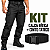 Kit Calça Tática Ripstop Masculina Cargo 6 Bolsos + Cinto Tático Operacional - Imagem 1