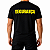 Camiseta para Segurança Preta 100% Algodão Manga Curta Botaparandá - Imagem 2