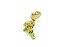 Tarraxa com trava Gotoh 6 em linha SG381 07L MG Gold dourada - Imagem 3