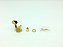 Tarraxa com trava Gotoh 6 em linha SG381 07L MG Gold dourada - Imagem 6