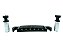 Ponte cordal guitarra Gotoh GE101Z Preto Stop tailpiece - Imagem 7