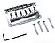 Ponte fixa de guitarra Gotoh GTC101 Cromado - Imagem 1