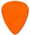 1 Palheta DUNLOP Tortex 0.60 mm Standard guitarra laranja - Imagem 2
