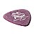 1 Palheta DUNLOP Gator Grip 0,71 mm guitarra 417r roxo claro - Imagem 3