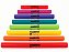 Kit Boomwhackers com 1 BWDG e 2 OC8G tampas oitavadoras BWPP - Imagem 4