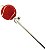 Batedor de bumbo bola borracha revestida Torelli TBB75 - Imagem 1