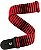 Correia guitarra Planet Waves S1507 Art Red stripes Daddario - Imagem 1