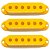 kit 3 Capa captador single Amarelo para stratocaster - Imagem 1