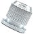 6 Ferrule Bucha passa corda Guitarra ponte Cromado NOVA MOD1 - Imagem 4