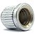 6 Ferrule Bucha passa corda Guitarra ponte Cromado NOVA MOD1 - Imagem 9