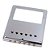 Ponte Fixa Guitarra Telecaster Humbucker 162H Cromado - Imagem 5